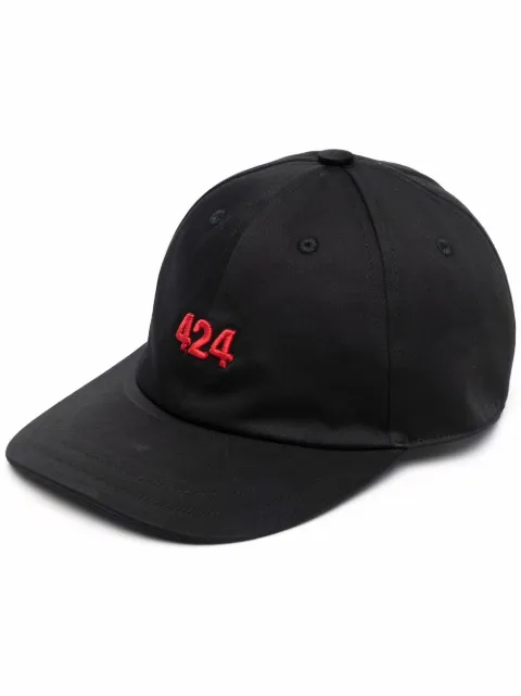 424 embroidered logo cap Black 32424L01226000