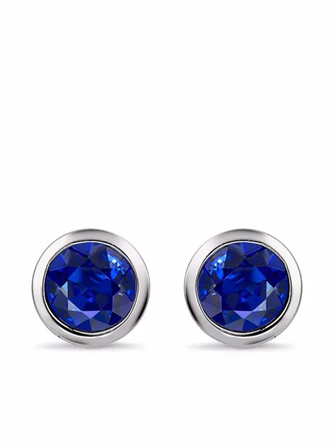 Pragnell 18kt white gold Sundance sapphire earrings Silver CR1211