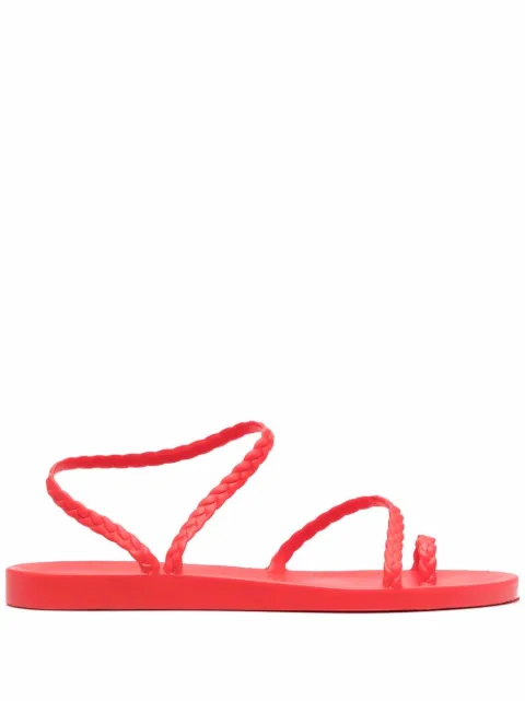 Ancient Greek Sandals Eleftheria jelly flip flops Red ELEFTHERIAJELLYRED