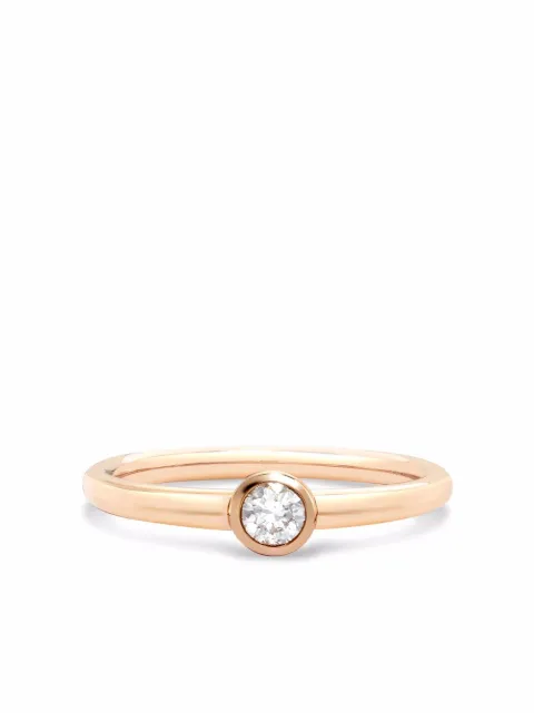 Pragnell 18kt rose gold Sundance diamond ring Pink CR0003