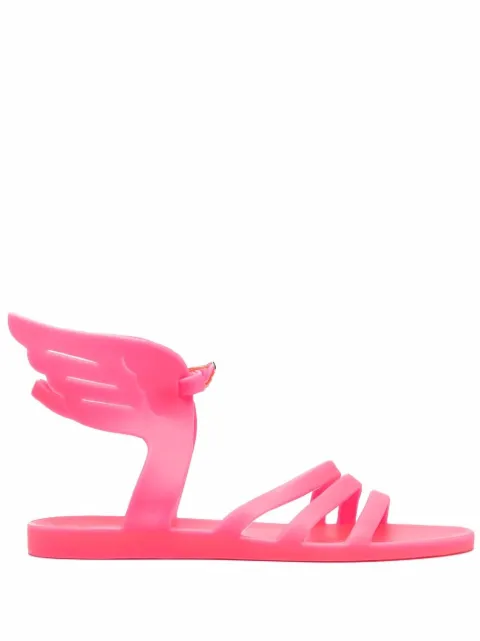 Ancient Greek Sandals Ikaria jelly sandals Pink IKARIAJELLYFLUOFUCHSIA