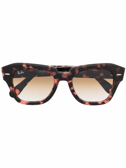 Ray-Ban State Street cat-eye sunglasses Brown RB2186