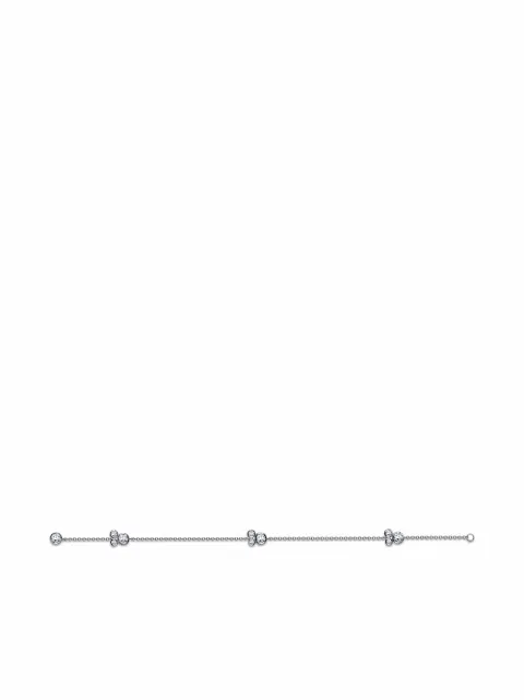 Pragnell 18kt white gold Bubbles diamond bracelet Silver F0008