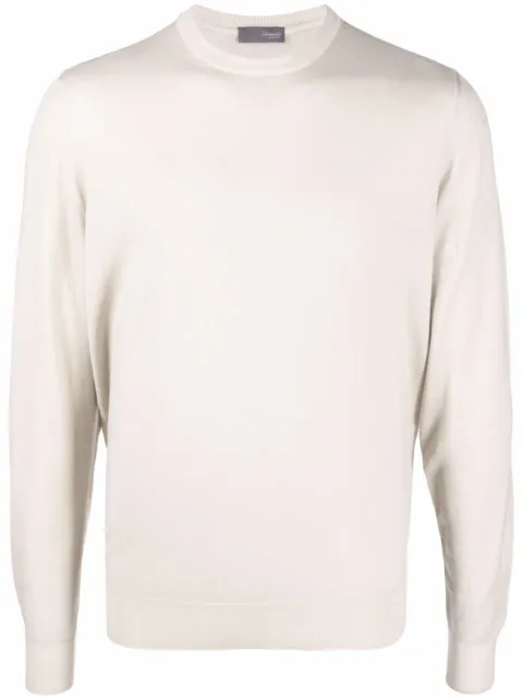 Drumohr crew-neck jumper Neutrals D0D103A