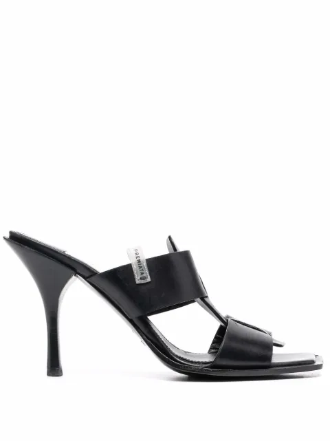 Premiata double-strap sandals Black M6235LISCIONERO