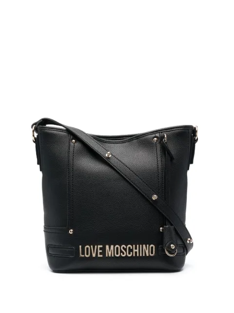 Love Moschino logo shoulder bag Black JC4031PP1FLB0
