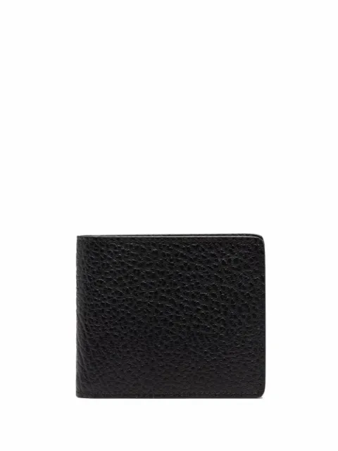 Maison Margiela four-stitch grained leather wallet Black SA1UI0016P4455