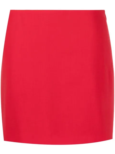 Valentino Garavani Pre-Owned 2000s high-waist mini skirt Red VAL250HB