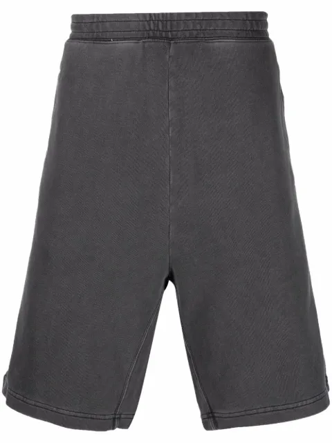 Carhartt WIP rear logo-patch shorts Grey I030130