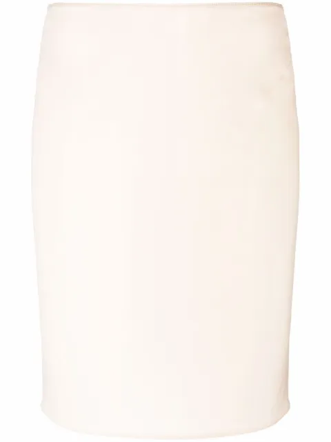 Jacquemus La Jupe Pina pencil skirt Neutrals 221SK0141021