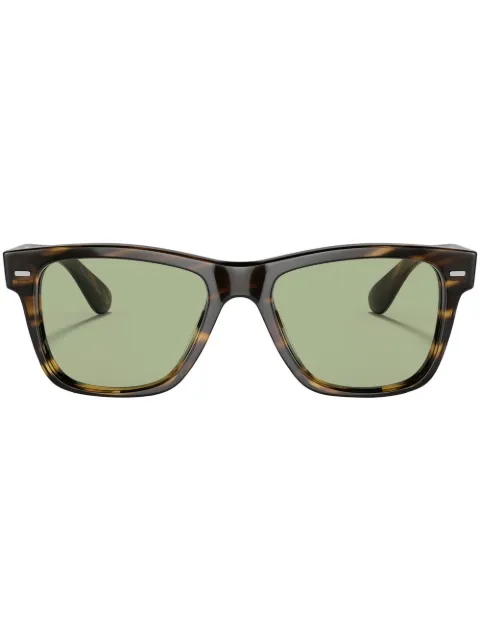 Oliver Peoples Oliver Sun-F square-frame sunglasses Black OV5393SF100352