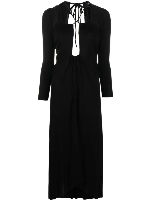 ISABEL MARANT Jadessi cut-out midi dress Black RO214922P032I