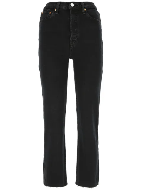 RE/DONE straight-leg jeans Blue 1623WUHRSTV