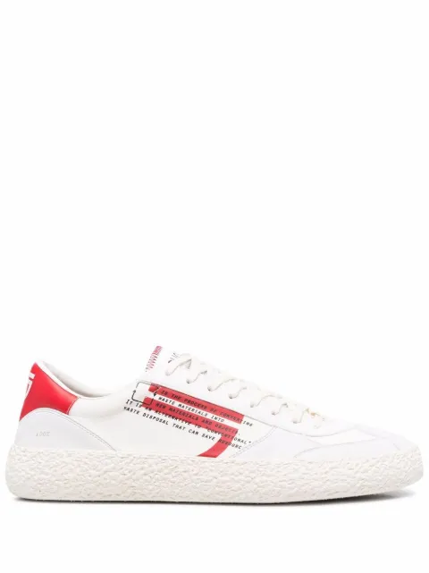 Puraai Ciliegia low-top sneakers White CILIEGIA