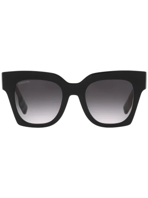Burberry Eyewear Kitty square-frame sunglasses Black BE436439428G
