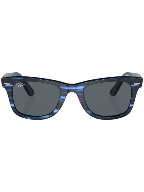 Ray-Ban Original Wayfarer square-frame sunglasses Blue RB21401361R5