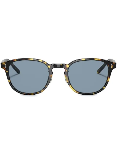 Oliver Peoples Fairmont Sun-F round-frame sunglass Green OV5219SM140756