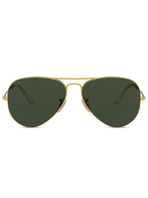 Ray-Ban aviator-frame sunglasses Gold RB3025W3400