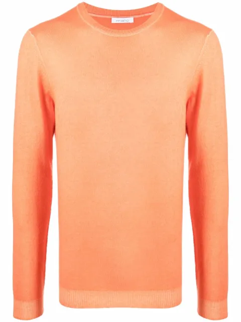 Malo fine-knit cashmere-blend jumper Orange UXA140F1K23E3196