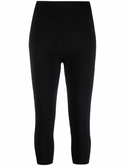 Nanushka knitted three-quarter leggings Black NW22PFST00199