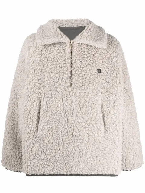 Nanushka reversible pullover jacket Neutrals NM22PFOW00969