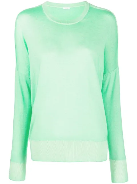 Malo crew-neck fine-knit jumper Green DXA186F8I19