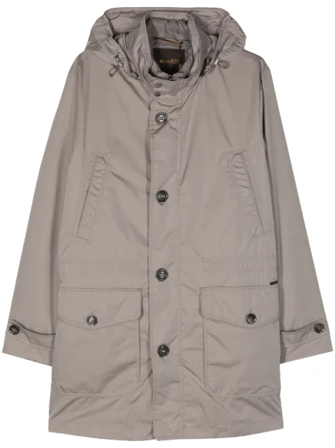 Moorer Torino-WK hooded parka Grey MOUPA100026TEPA022