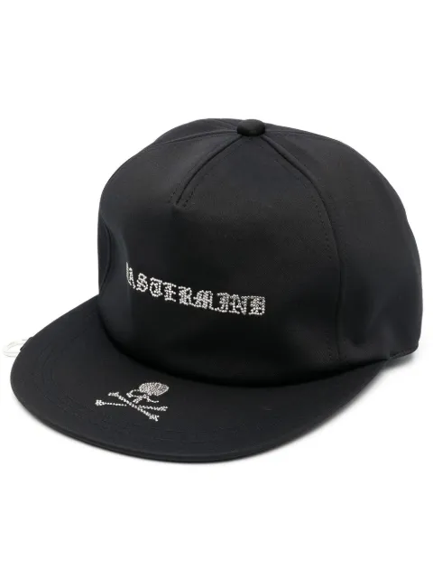 Mastermind Japan Swarovski crystal-embellished cap Black MJ22E09CA006
