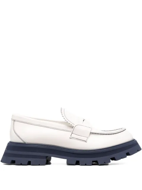 Alexander McQueen Wander chunky lug loafers White 685690WHZ81