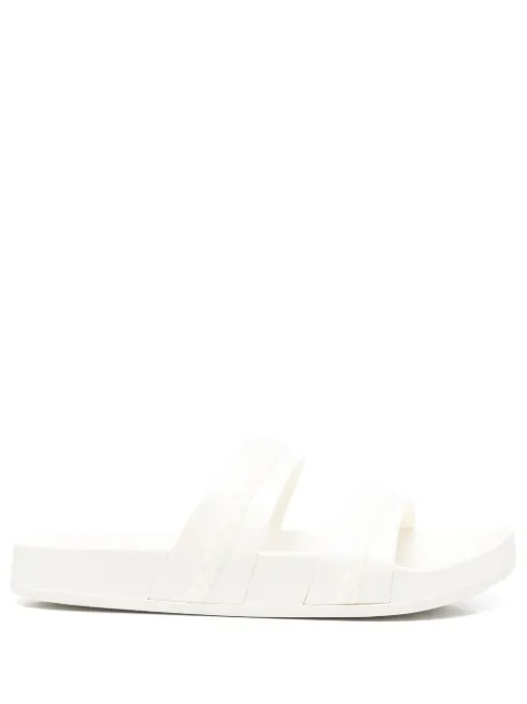 Ancient Greek Sandals Meli double-strap slides White MELIJELLYOFFWHITE