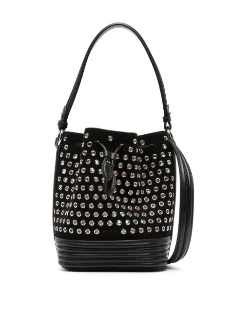 Alaïa Le Seau leather bucket bag Black AA1S01316CA167