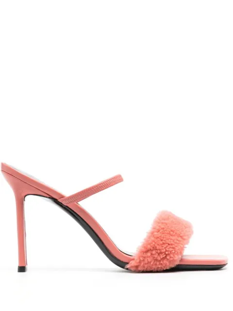 BY FAR 110mm Ada sandals Pink 22PFADSLMSHE