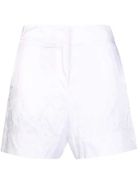 SHIATZY CHEN high waisted shorts White 123373