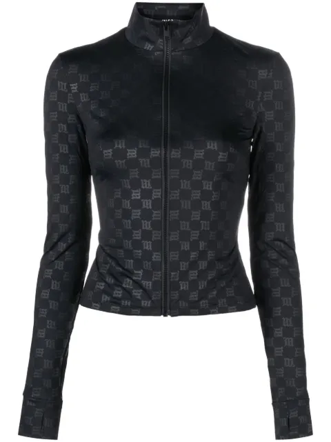 MISBHV Lara logo-print top Black 3121W104