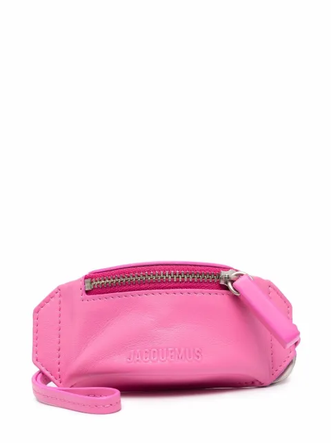 Jacquemus logo-embossed wallet Pink 221AC3083060
