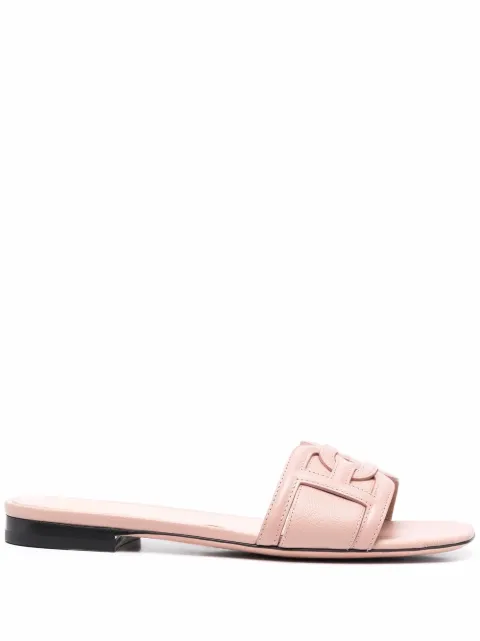 Bally interlocking logo sandals Neutrals WF1036VT007