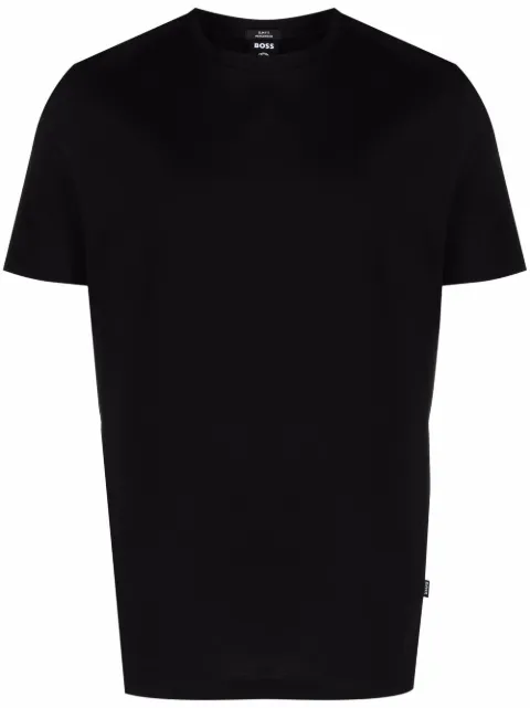 BOSS jersey-knit cotton T-Shirt Black 50468395
