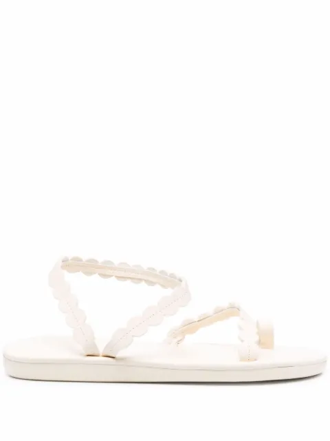 Ancient Greek Sandals toe strap sandals Neutrals AURAVACHETTAOFFWHITE