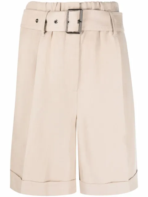 Woolrich belted waist bermuda shorts Neutrals CFWWSH0020FRUT3043