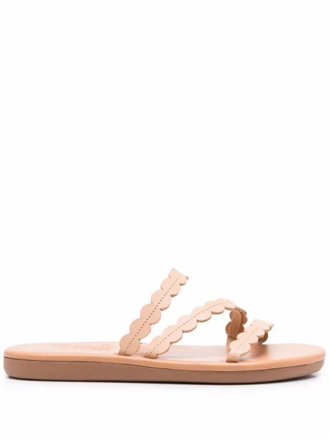 Ancient Greek Sandals leather slip on sandals Neutrals OCEANISVACHETTANATURAL