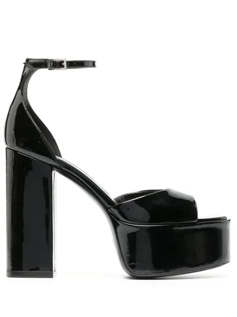 Paris Texas patent leather sandals Black PX696XVN01