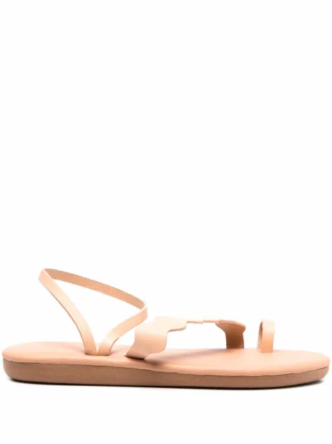 Ancient Greek Sandals Koralia leather sandals Neutrals KORALIAVACHETTANATURAL