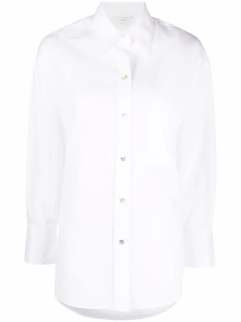 Vince classic cotton shirt White V821812647