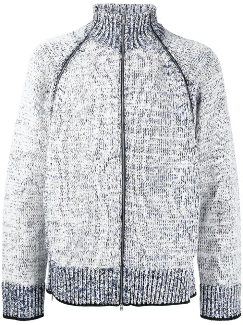 3.1 Phillip Lim marled zip-up cardigan White S2217569MCMM
