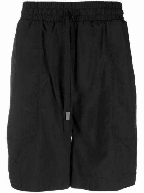 Tom Wood Achille drawstring shorts Black 22225