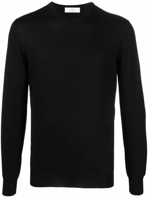 Mauro Ottaviani round neck jumper Black WH01