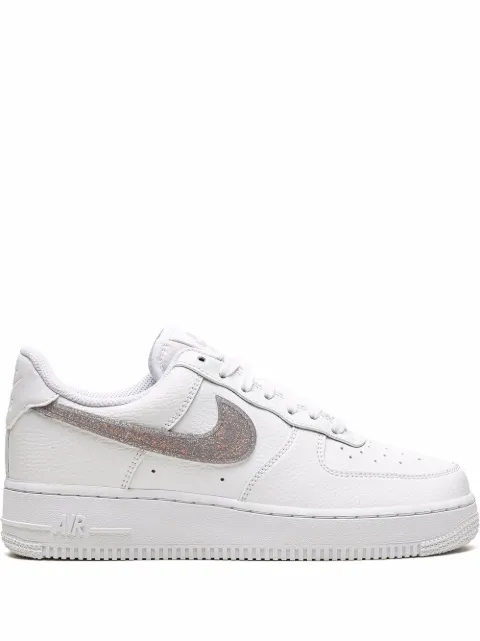 Nike Air Force 1 '07 ESS "Glitter Swoosh - Canyon Purple" sneakers White DH4407