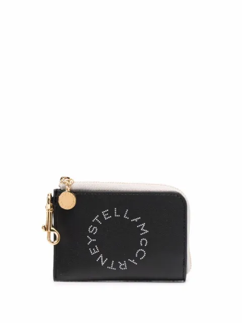 Stella McCartney logo coin zip-pouch Black 7P0007W8856