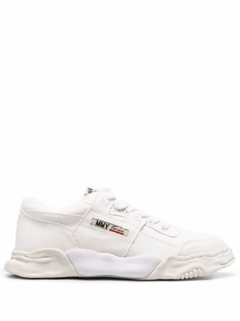 Maison MIHARA YASUHIRO lace-up low-top sneakers White A08FW704