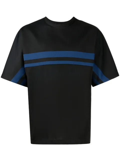 3.1 Phillip Lim striped crew-neck T-shirt Black S2211569SJJM